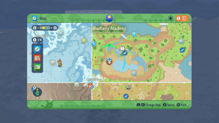 Southwest Coastal Structure Ditto Block Map
