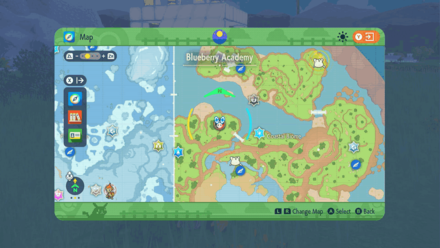 West Coastal Structure Ditto Block Map
