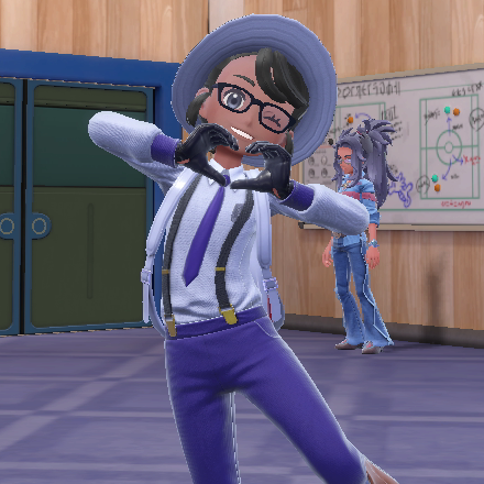 Pokemon Scarlet and Violet - Finger Heart