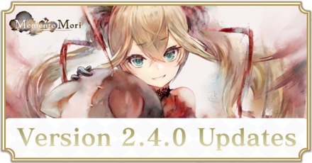Version 2.4.0 Update