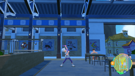 Pokemon Scarlet and Violet - Glow Stick Dance emote