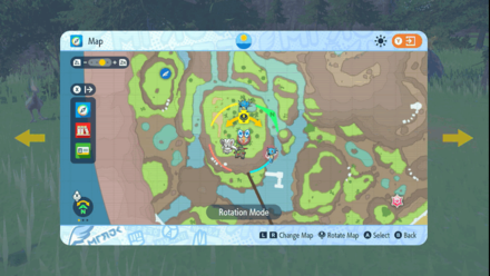 Pokemon SV - Nature Preserve Reference