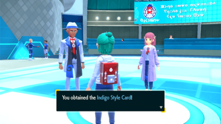 Pokemon Scarlet and Violet SV - Getting the Indigo Style Card