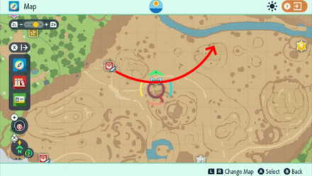 Pokemon Scarlet and Violet SV - Find the Cave Entrance
