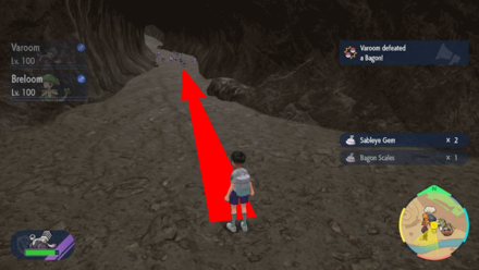 Pokemon Scarlet and Violet SV - Move a Bit to the Dead End