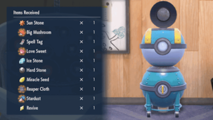 Pokemon Scarlet and Violet SV - Convert to Items with the Item Printer