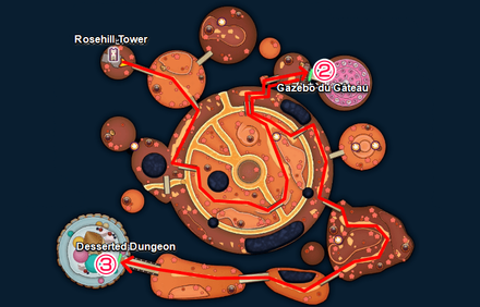DQM3 - Circle of Indulgence Middle Echelon Map
