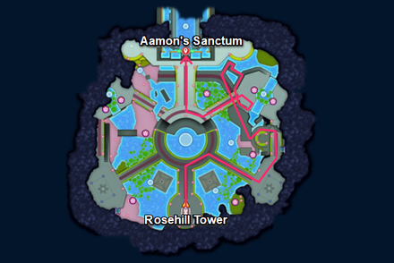 DQM3 - Circle of Caprice, Upper Echelon Map