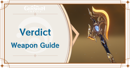 Genshin Impact - Verdict Claymore