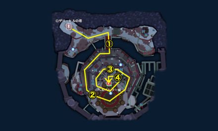 DQM The Dark Prince - Circle of Fortitude Upper Echelon Map