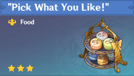 Genshin Impact - How to Get “Pick What You Like!” and Effects