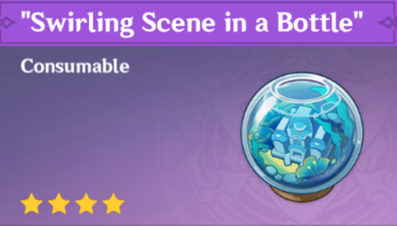 Genshin Impact - How to Get Swirling Scene in a Bottle