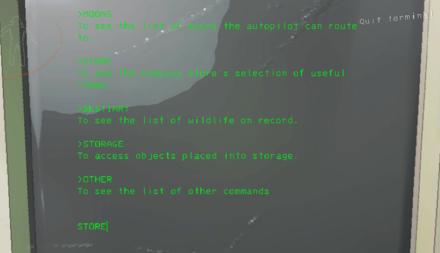 Lethal Company - Buy Items From the Terminal