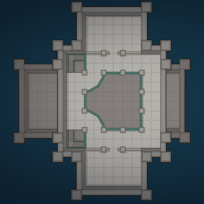 Genshin - Fontaine Mansion Upstairs