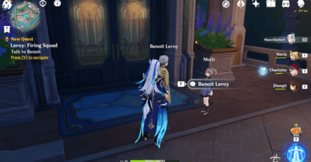 Genshin - Leroy Firing Squad - Talk to Leroy