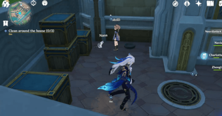 Genshin - Leroy Firing Squad - Clean around the house 1