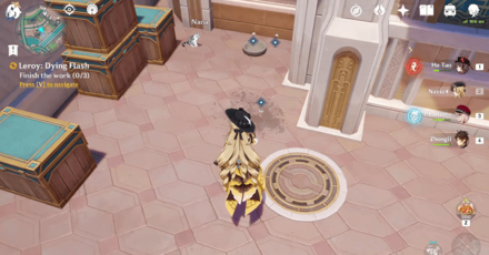 Genshin Impact Leroy - Dying Flash Walkthrough - Finish the Work