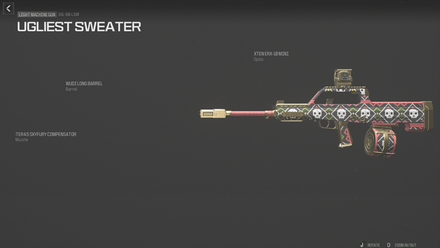 Modern Warfare 3 Ugliest Sweater Icon