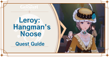 Genshin Impact - Leroy Hangman