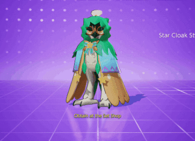 Star Cloak Style (Light Blue) 3D Preview