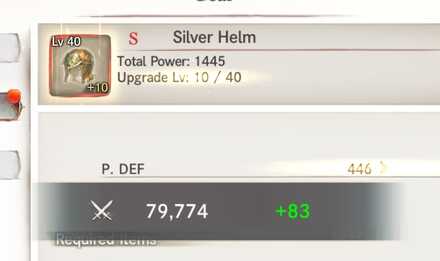 Gear Upgrading - MementoMori