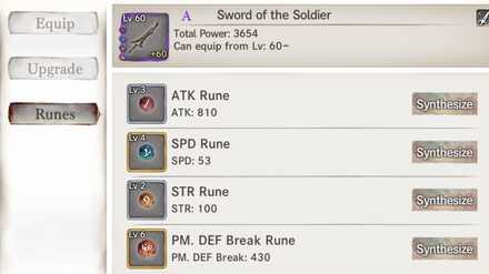 Attaching Runes - MementoMori