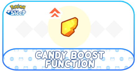 Pokemon Sleep - Candy Boost Function