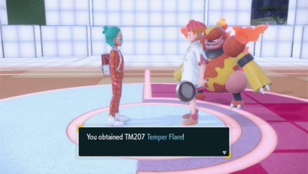 Pokemon Scarlet and Violet SV - TM207 - Temper Flare TM Overworld Location