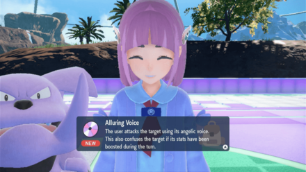 Pokemon Scarlet and Violet SV - TM227 - Alluring Voice TM Overworld Location