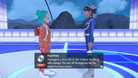 Pokemon Scarlet and Violet SV - TM225 - Hard Press TM Overworld Location