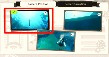 Genshin - Into the Frame Day 1 - Frame 4 Position