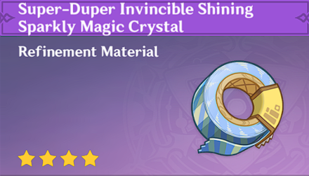 Genshin Impact - How to Get Super-Duper Invincible Shining Sparkly Magic Crystal and Effects