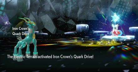 Pokemon SV The Indigo Disk DLC - Quark Drive Iron Bundle