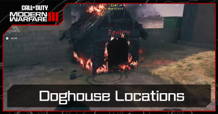 Modern Warfare 3 - Doghouse Locations