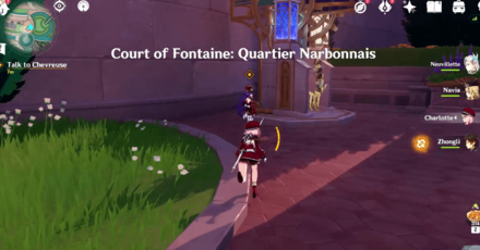 Genshin - Crack of Muskets - Talk to Chevreuse