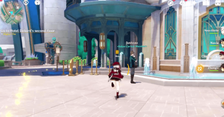 Genshin - Crack of Muskets - Go to hotel debord