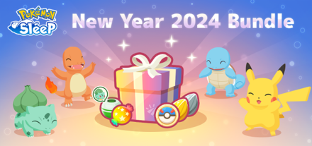 Pokemon Sleep - New Year 2024 Bundle