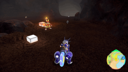 Pokemon SV Indigo Disk DLC - Minior Red Overworld