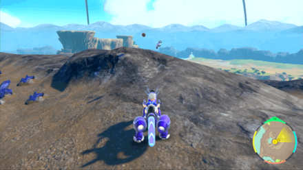 Pokemon SV Indigo Disk DLC - Minior Orange Overworld