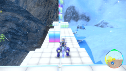 Pokemon SV Indigo Disk DLC - Minior Blue Overworld