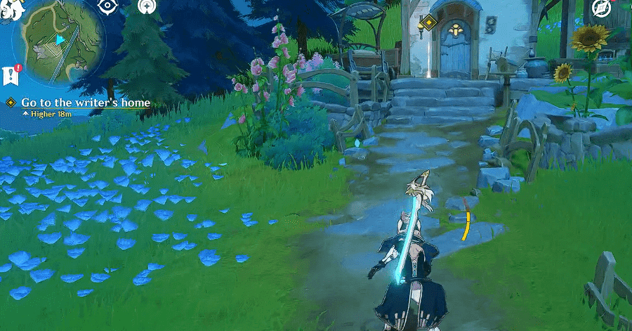 Genshin - The Lone Isle Glimpsed Through Fog - Head to the Author