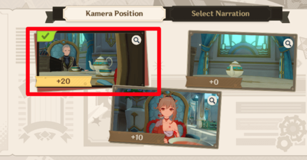 Genshin Impact - A Transaction Frame 2 - Angle Behind the Merchant