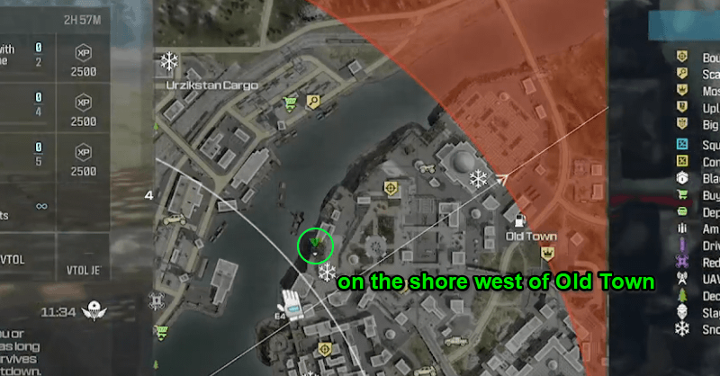 Modern Warfare 3 - Go to the Shore in Old Town