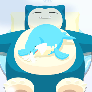 Pokemon Sleep - Atop-Belly Sleep