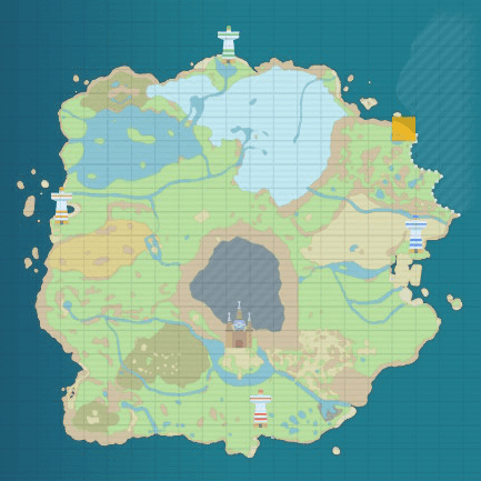 Gastrodon (East Sea) Map