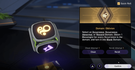 Honkai Star Rail - Dice Effect Screen