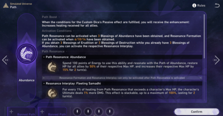 Honkai Star Rail - Simulated Universe Gold and Gears Guide - The Abundance Path