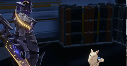 Honkai Star Rail - Voidranger About to Attack Peppy