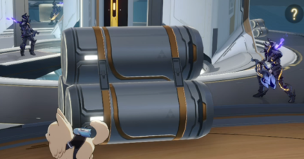 Honkai Star Rail - Peppy Hides From Voidrangers