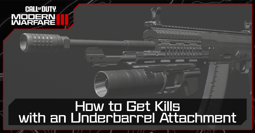 Modern Warfare 3 - How to Get Underbarrel Kills